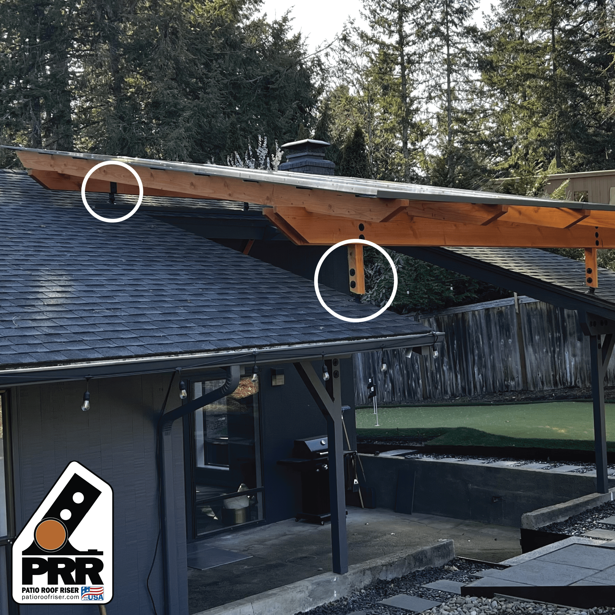 Patio Roof Riser IBS 2024